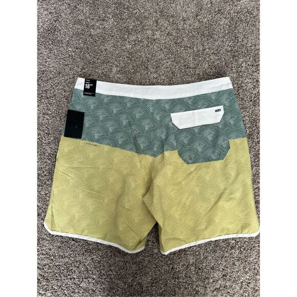 NWT Hurley Men's Pescado Beachside 18" Boardshorts Swim Shorts Men’s size 38 - Picture 12 of 14